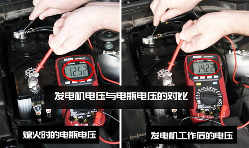 汽车瞬时电瓶电压是多少