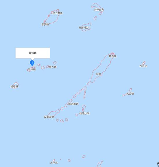 中国海警登临铁线礁开展维权行动 中国海警登临铁线礁开展维权行动