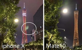 华为手机夜景怎么没了