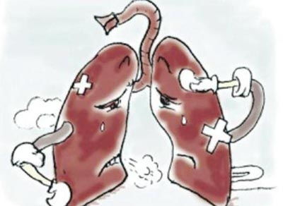 大爷查出肺癌开刀发现是辣椒卡肺里