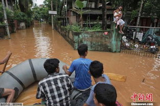 印度阿萨姆邦洪水肆虐 已致41人死亡 印度阿萨姆邦洪水肆虐 已致41人死亡